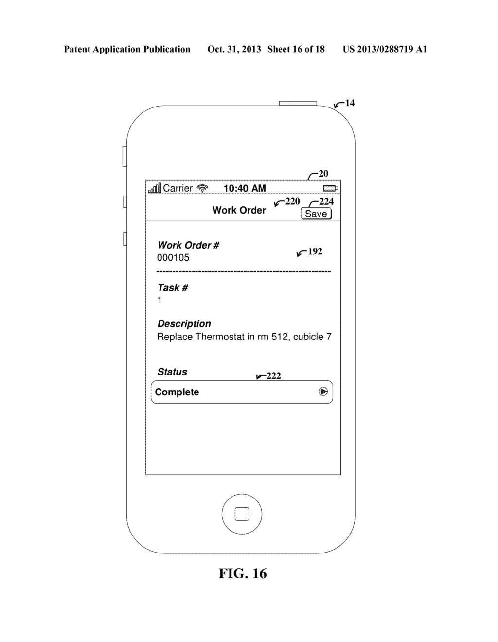 AUGMENTED REALITY FOR MAINTENANCE MANAGEMENT, ASSET MANAGEMENT, OR REAL     ESTATE MANAGEMENT - diagram, schematic, and image 17