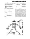 INTERACTIVE WEARABLE VIDEOGAME THROUGH THE USE OF WIRELESS ELECTRONIC     SENSORS AND PHYSICAL OBJECTS diagram and image