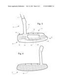 GOLF PUTTER diagram and image