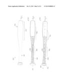 STRUCTURALLY MODIFIED BAT FOR SPORTS, INCLUDING METHODS OF PRODUCTION diagram and image