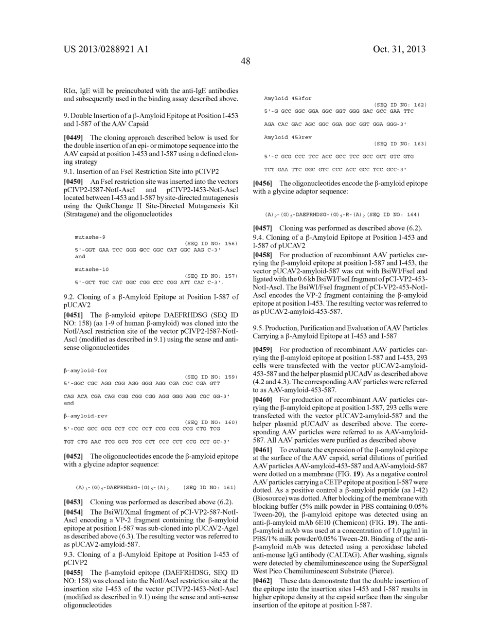 MUTATED PARVOVIRUS STRUCTURAL PROTEINS AS VACCINES - diagram, schematic, and image 86