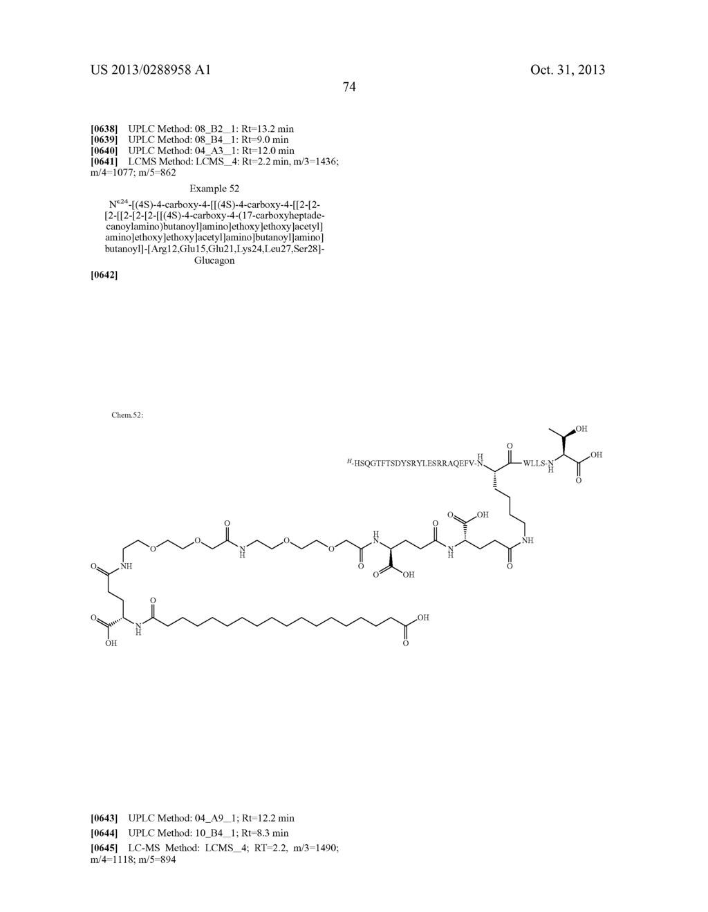 Novel Glucagon Analogues - diagram, schematic, and image 76