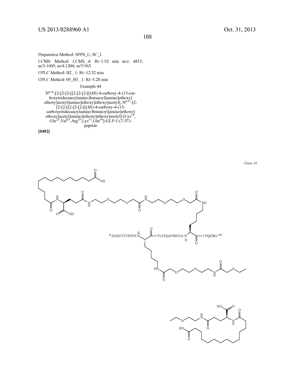 Double-Acylated GLP-1 Derivatives - diagram, schematic, and image 109