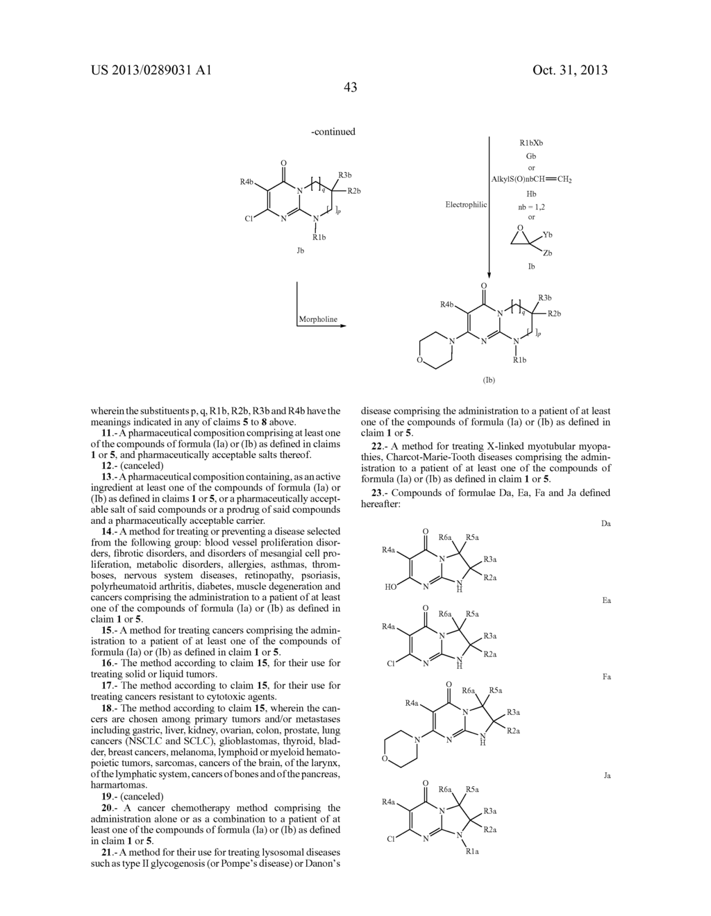 PYRIMIDINONE DERIVATIVES, PREPARATION THEREOF AND PHARMACEUTICAL USE     THEREOF - diagram, schematic, and image 44