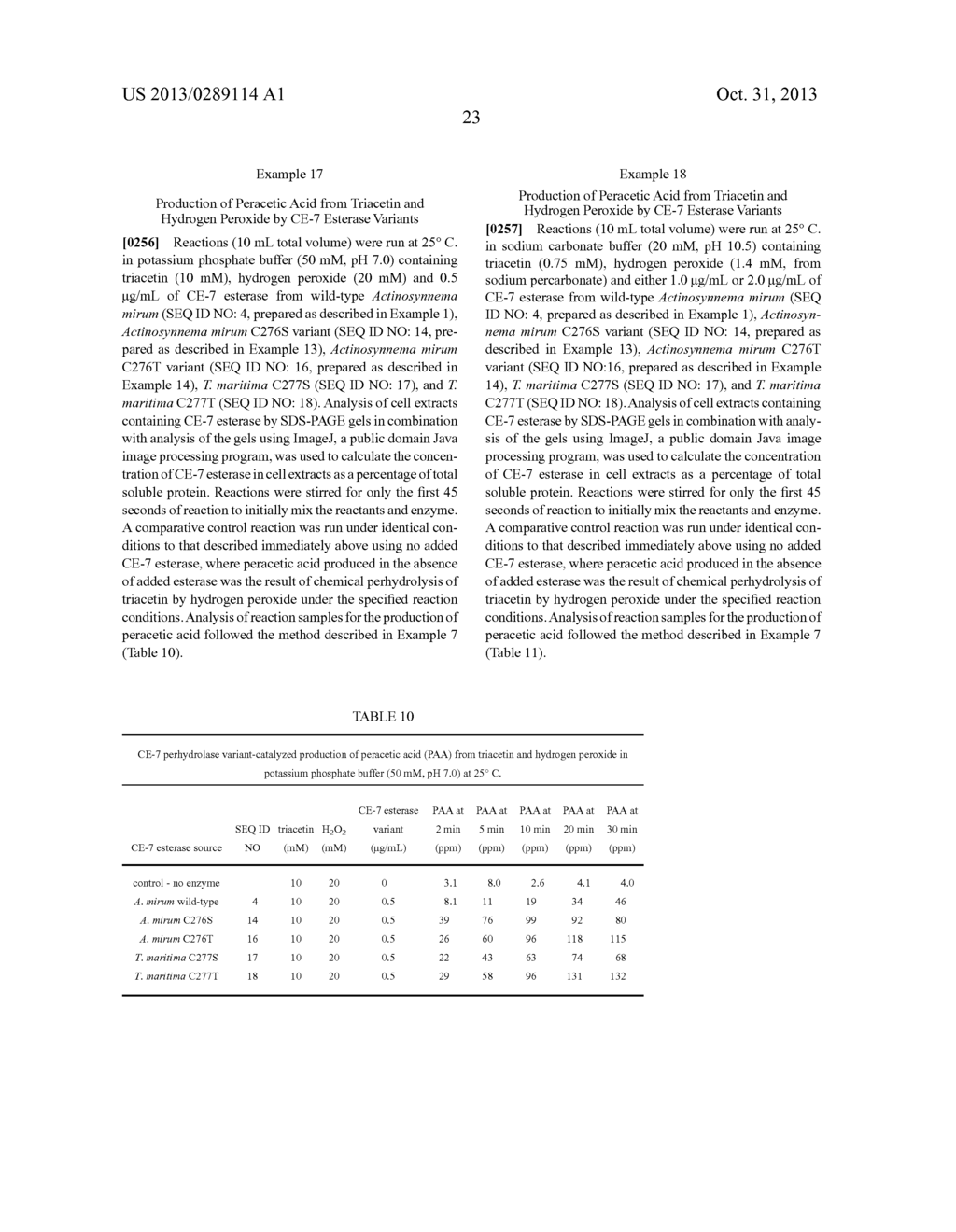 ENZYMES USEFUL FOR PERACID PRODUCTION - diagram, schematic, and image 26