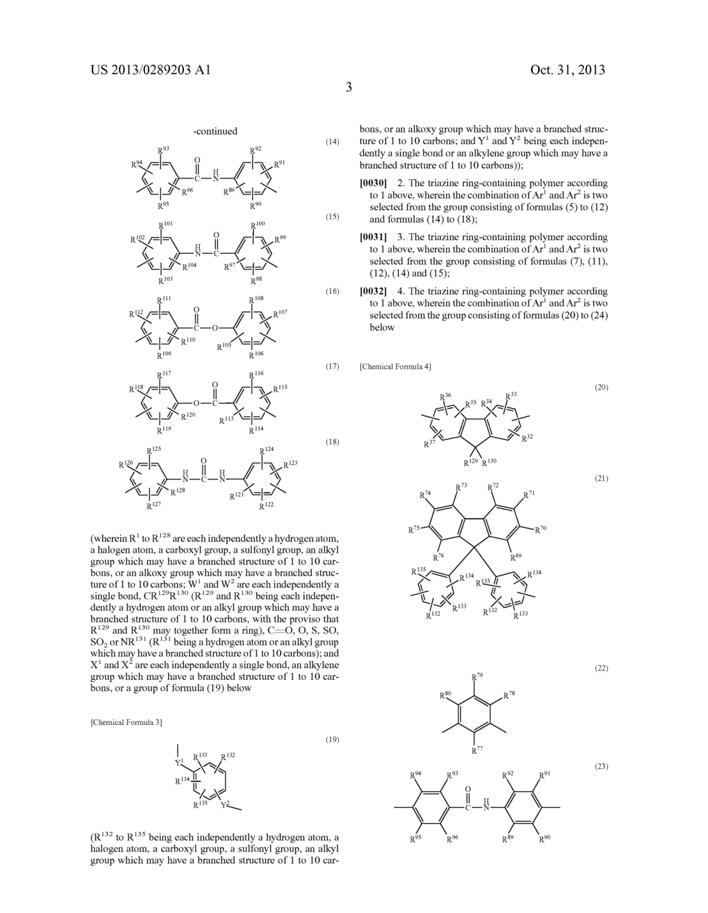 TRIAZINE RING-CONTAINING POLYMER AND FILM-FORMING COMPOSITION CONTAINING     SAME - diagram, schematic, and image 12