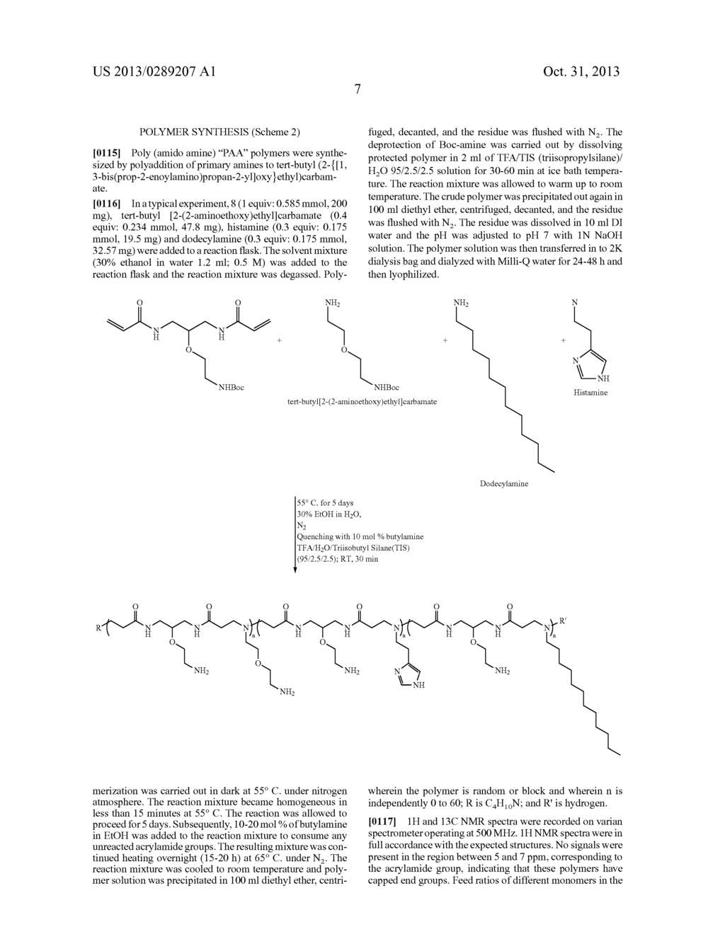 MEMBRANE LYTIC POLY(AMIDO AMINE) POLYMERS FOR THE DELIVERY OF     OLIGONUCLEOTIDES - diagram, schematic, and image 12