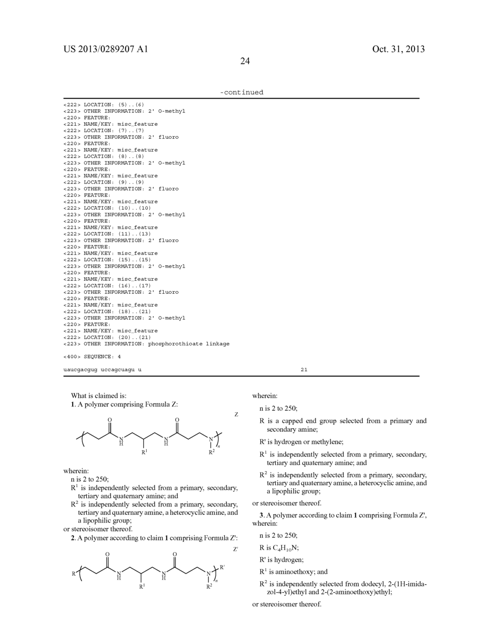 MEMBRANE LYTIC POLY(AMIDO AMINE) POLYMERS FOR THE DELIVERY OF     OLIGONUCLEOTIDES - diagram, schematic, and image 29