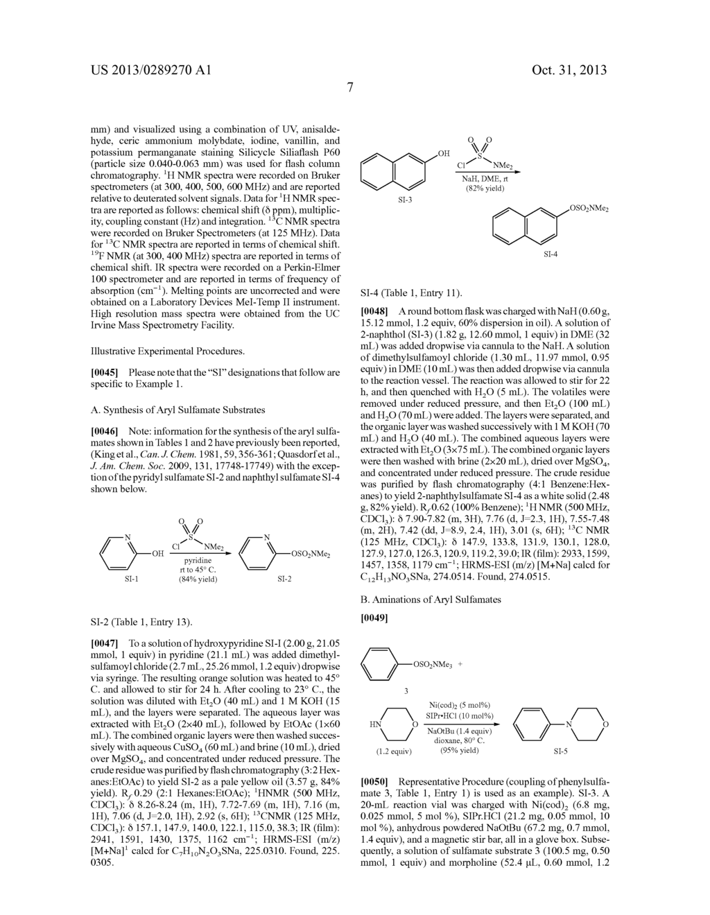 Amination of Aryl Alcohol Derivatives - diagram, schematic, and image 20