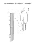 SHAFTS WITH PRESSURE RELIEF IN CRYOTHERAPEUTIC CATHETERS AND ASSOCIATED     DEVICES, SYSTEMS, AND METHODS diagram and image