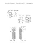 DEVICES FOR INTRODUCTION INTO A BODY VIA A SUBSTANTIALLY  STRAIGHT CONDUIT     TO FORM A PREDEFINED CURVED  CONFIGURATION, AND METHODS EMPLOYING SUCH     DEVICES diagram and image