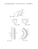 DEVICES FOR INTRODUCTION INTO A BODY VIA A SUBSTANTIALLY  STRAIGHT CONDUIT     TO FORM A PREDEFINED CURVED  CONFIGURATION, AND METHODS EMPLOYING SUCH     DEVICES diagram and image