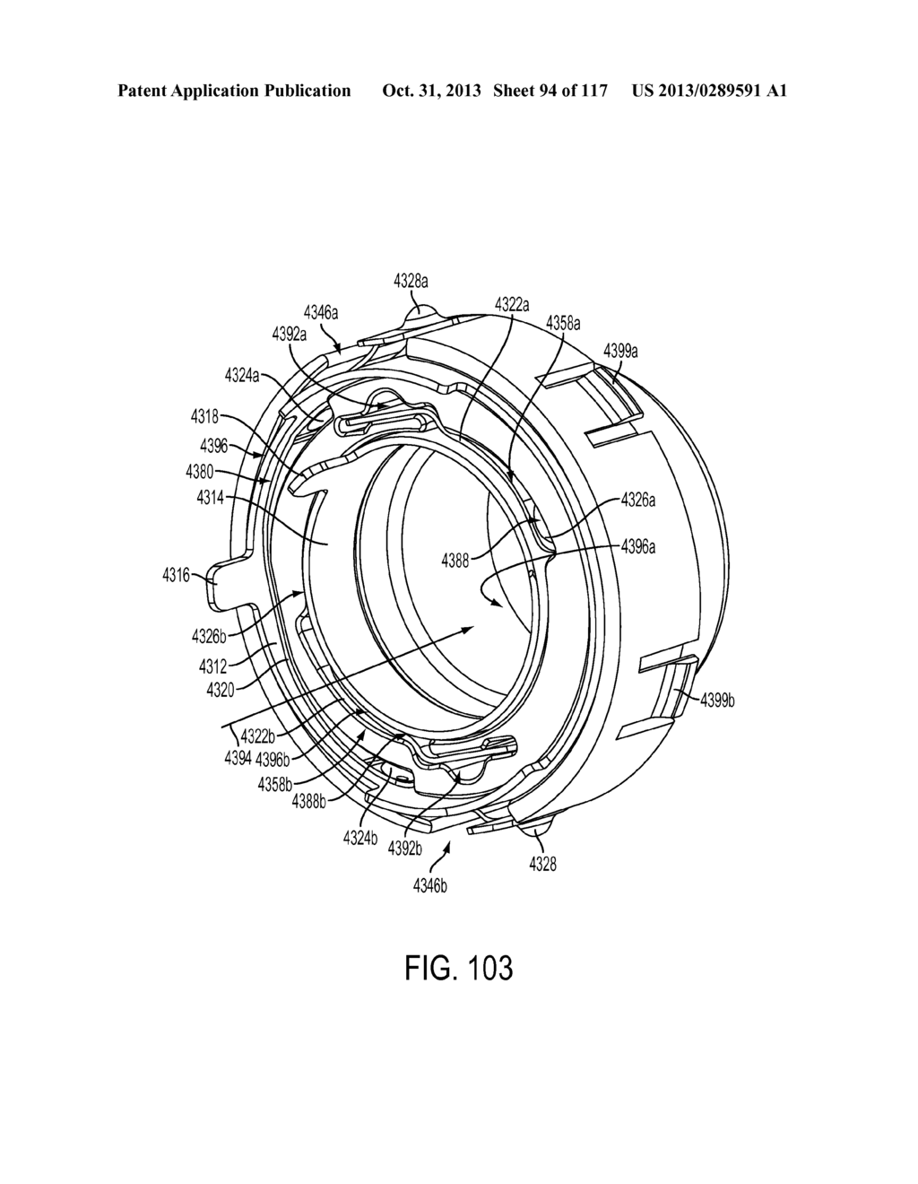 ROTATABLE ELECTRICAL CONNECTION FOR ULTRASONIC SURGICAL INSTRUMENTS - diagram, schematic, and image 95