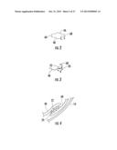 Surgical dilator, retractor and mounting pad diagram and image