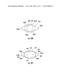 Surgical dilator, retractor and mounting pad diagram and image