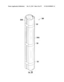 Surgical dilator, retractor and mounting pad diagram and image