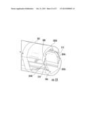 Surgical dilator, retractor and mounting pad diagram and image