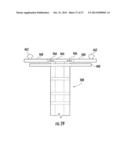 Surgical dilator, retractor and mounting pad diagram and image