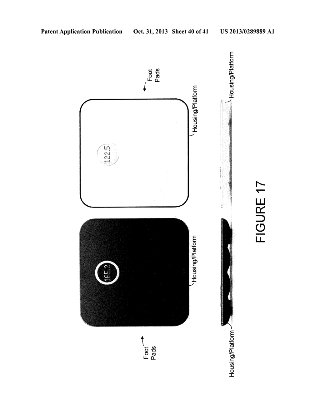 Biometric Monitoring Device having a Body Weight Sensor, and Methods of     Operating Same - diagram, schematic, and image 41