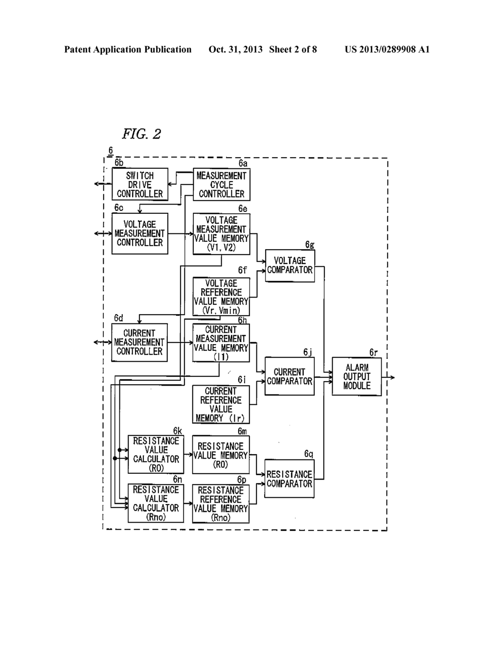 BATTERY MONITORING APPARATUS AND WIRELESS FIELD DEVICE - diagram, schematic, and image 03