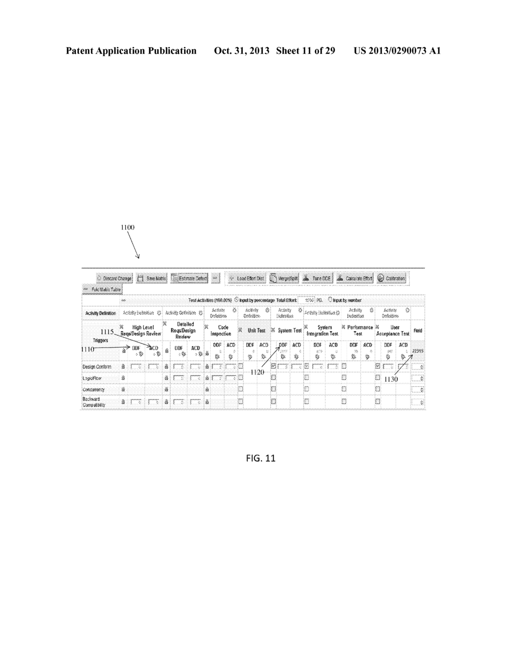 SYSTEM AND METHOD FOR EFFICIENT CREATION AND RECONCILIATION OF MACRO AND     MICRO LEVEL TEST PLANS - diagram, schematic, and image 12