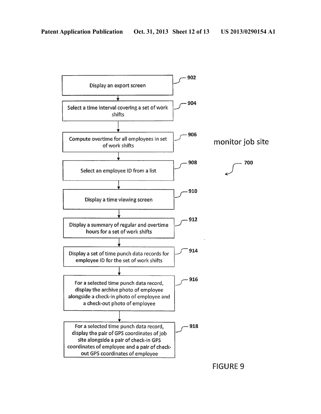 TIME TRACKING DEVICE AND METHOD - diagram, schematic, and image 13