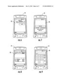 PORTABLE HANDHELD DEVICE FOR WIRELESS ORDER ENTRY AND REAL TIME PAYMENT     AUTHORIZATION AND RELATED METHODS diagram and image