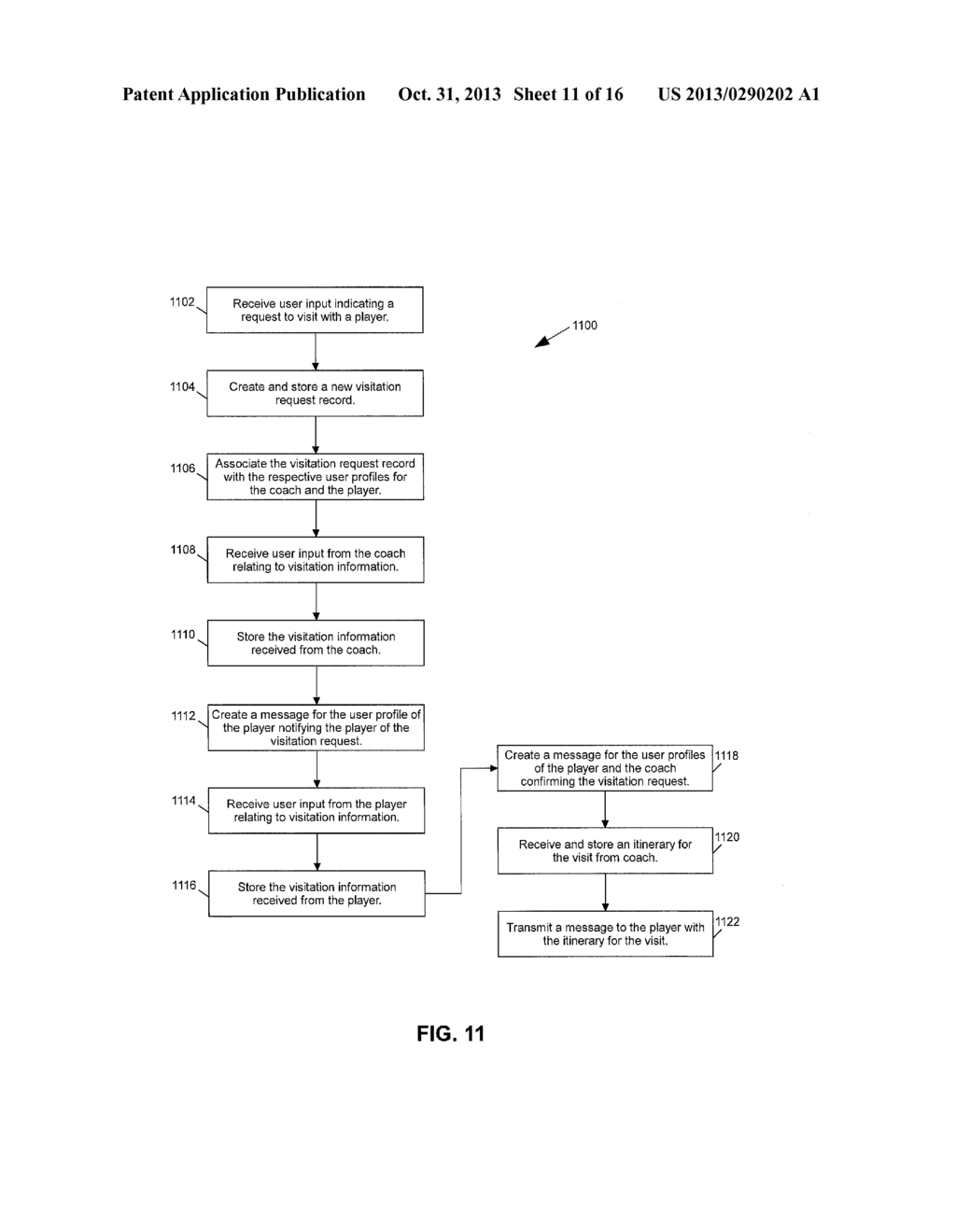 SYSTEM AND METHOD FOR MANAGING COMMUNICATIONS ON A SOCIAL NETWORK - diagram, schematic, and image 12