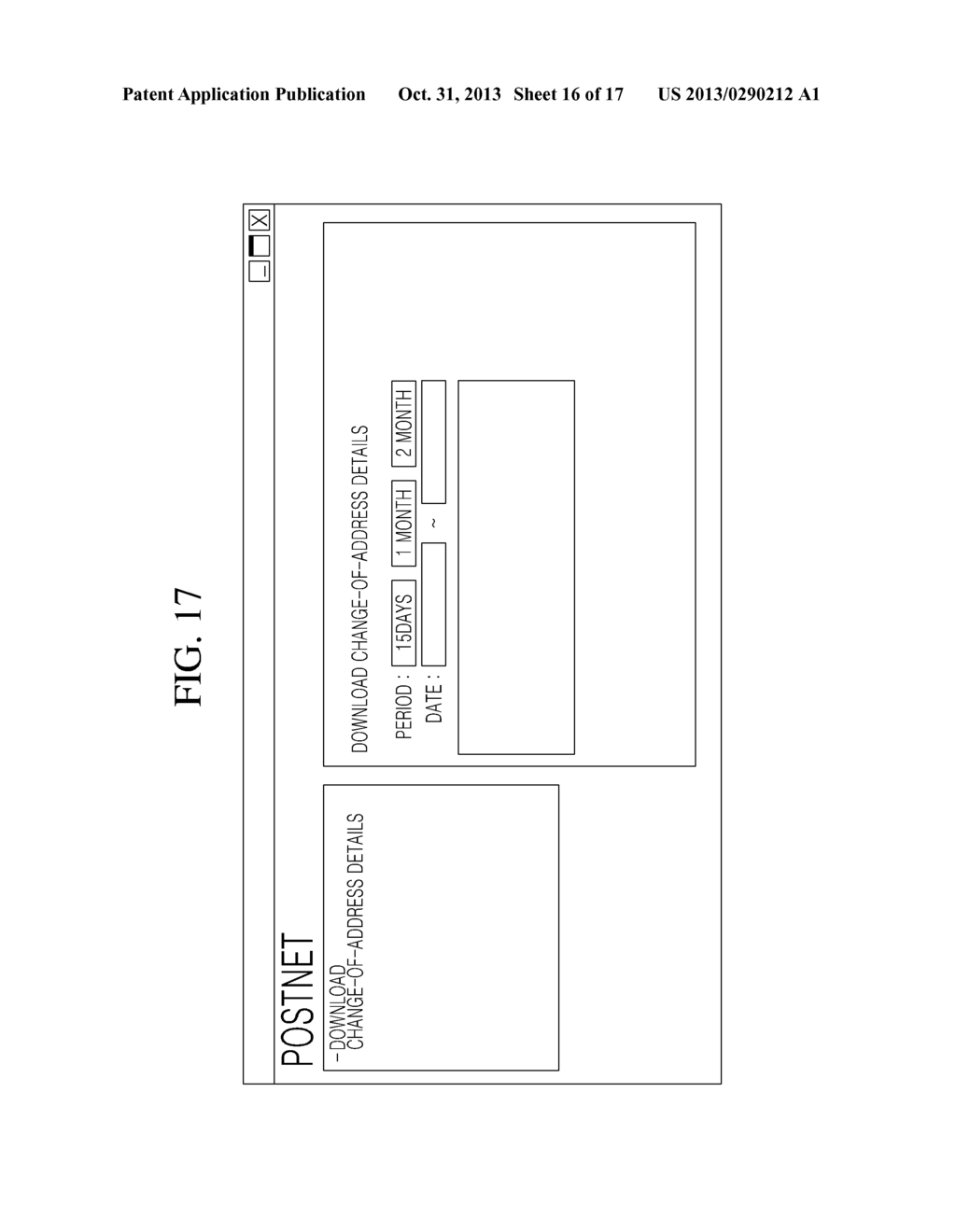 SYSTEM AND METHOD FOR MANAGING RETURN MAIL INFORMATION - diagram, schematic, and image 17