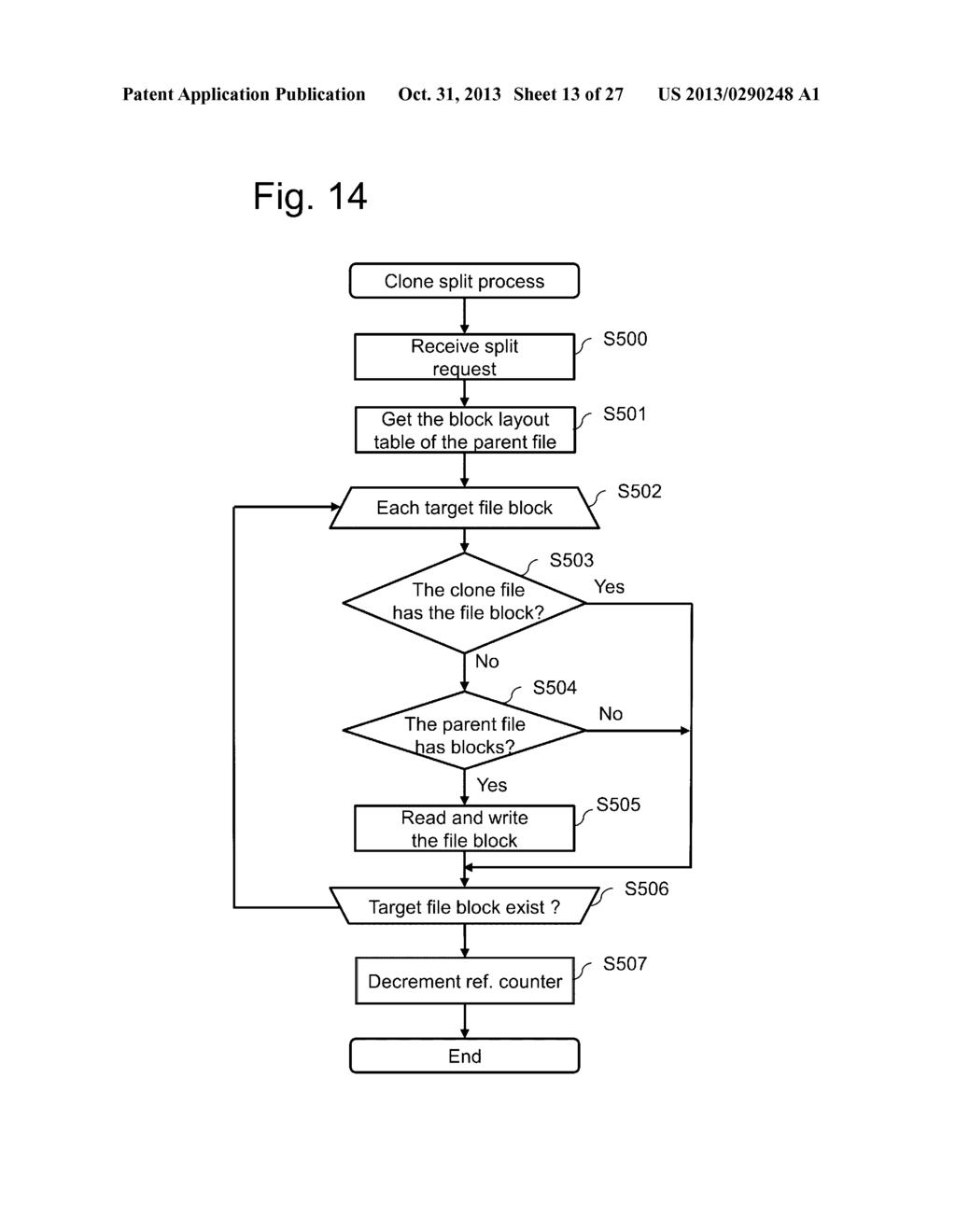 FILE STORAGE SYSTEM AND FILE CLONING METHOD - diagram, schematic, and image 14