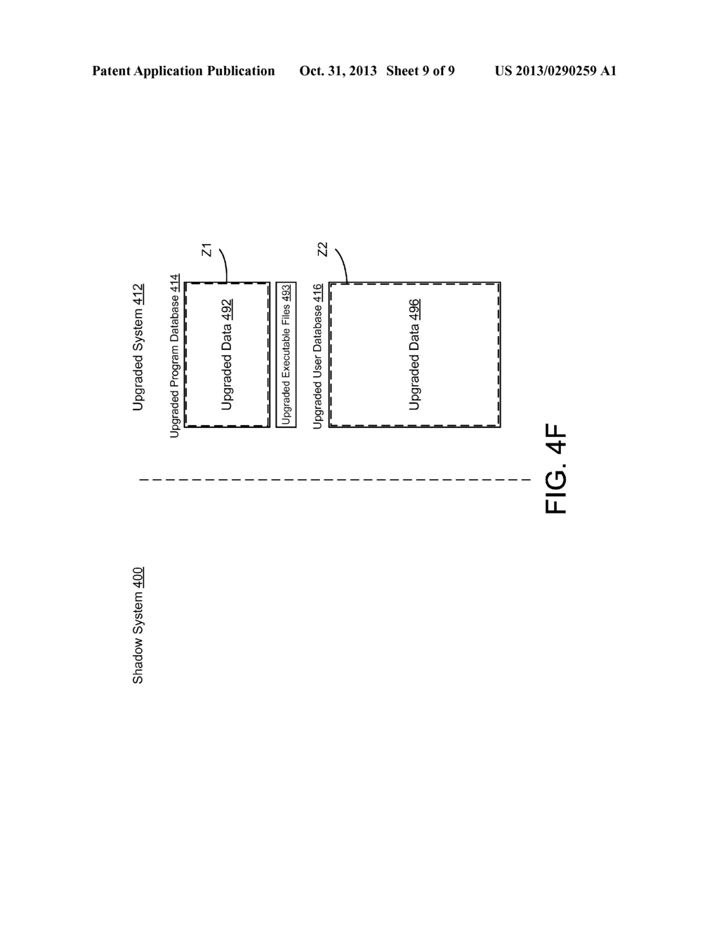 SHADOW SYSTEM MIRRORING OF AN ORIGINAL SYSTEM DURING UPTIME OF AN UPGRADE     PROCESS - diagram, schematic, and image 10