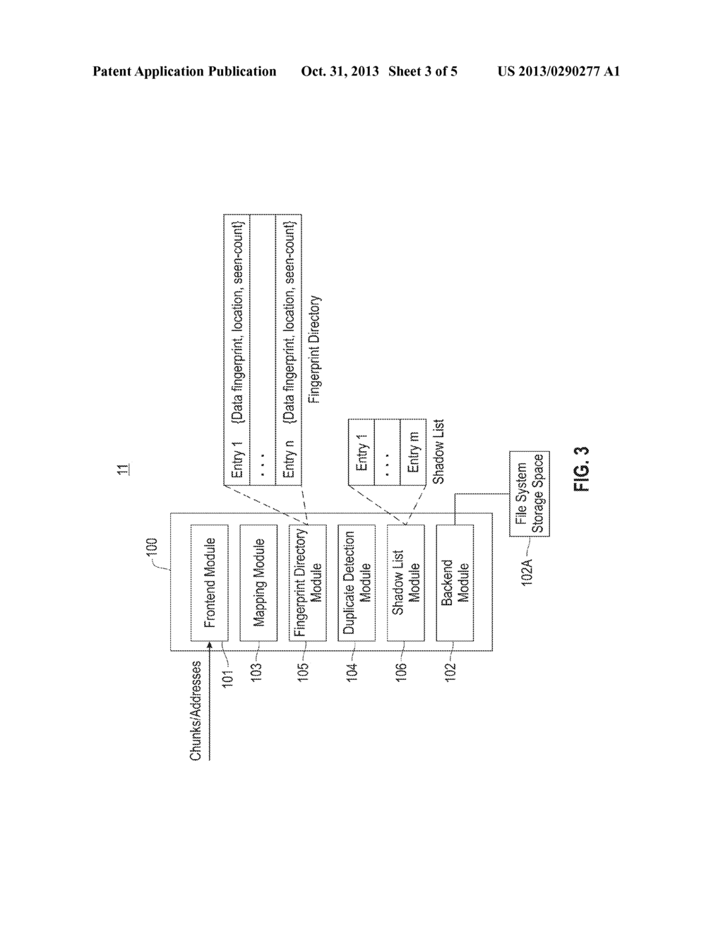 DEDUPLICATING STORAGE WITH ENHANCED FREQUENT-BLOCK DETECTION - diagram, schematic, and image 04