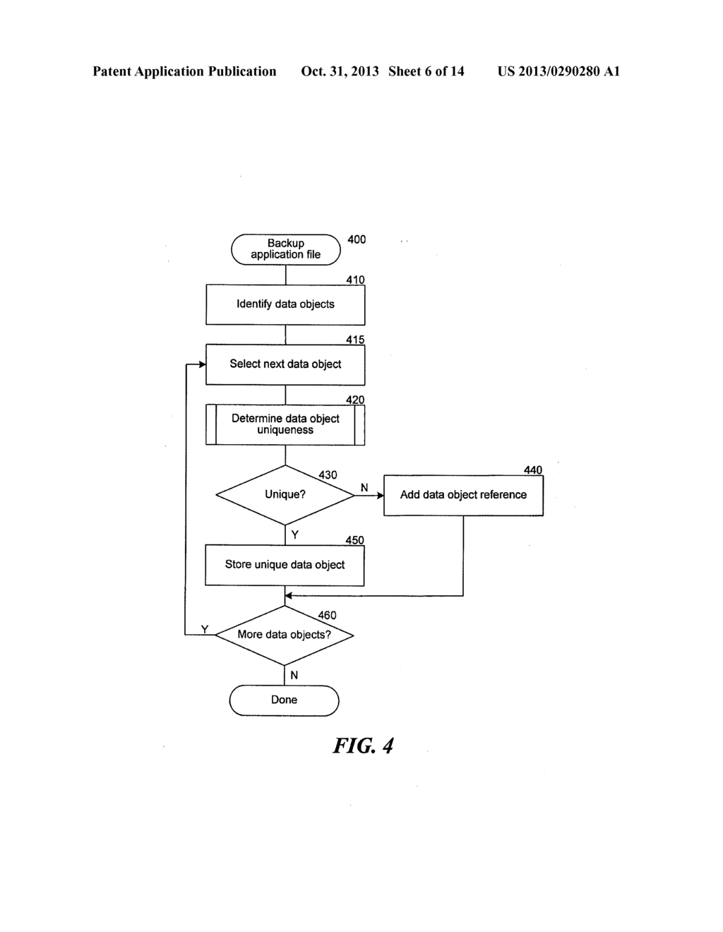 DE-DUPLICATION SYSTEMS AND METHODS FOR APPLICATION-SPECIFIC DATA - diagram, schematic, and image 07