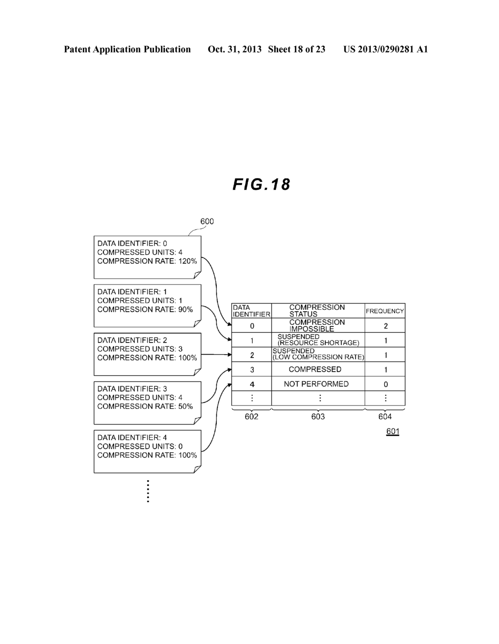 STORAGE APPARATUS AND DATA MANAGEMENT METHOD - diagram, schematic, and image 19