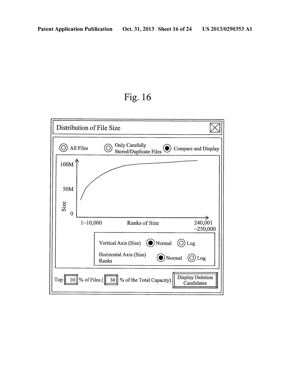 DOCUMENT PROCESSING DEVICE, FILE SERVER MANAGEMENT ASSISTANCE METHOD, AND     FILE SERVER MANAGEMENT ASSISTANCE PROGRAM - diagram, schematic, and image 17