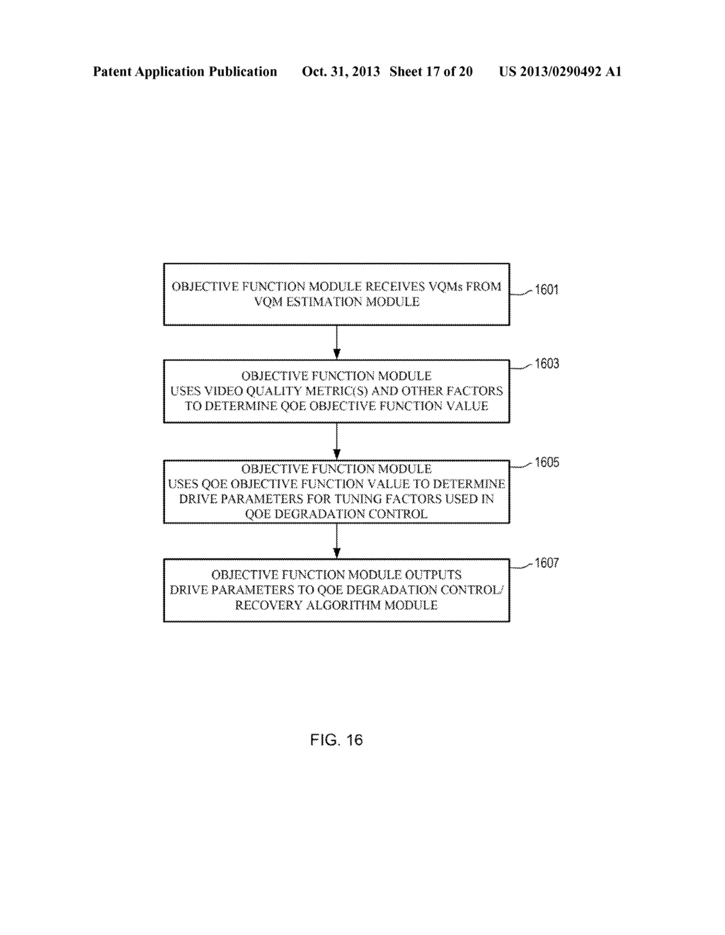 STATE MANAGEMENT FOR VIDEO STREAMING QUALITY OF EXPERIENCE DEGRADATION     CONTROL AND RECOVERY USING A VIDEO QUALITY METRIC - diagram, schematic, and image 18