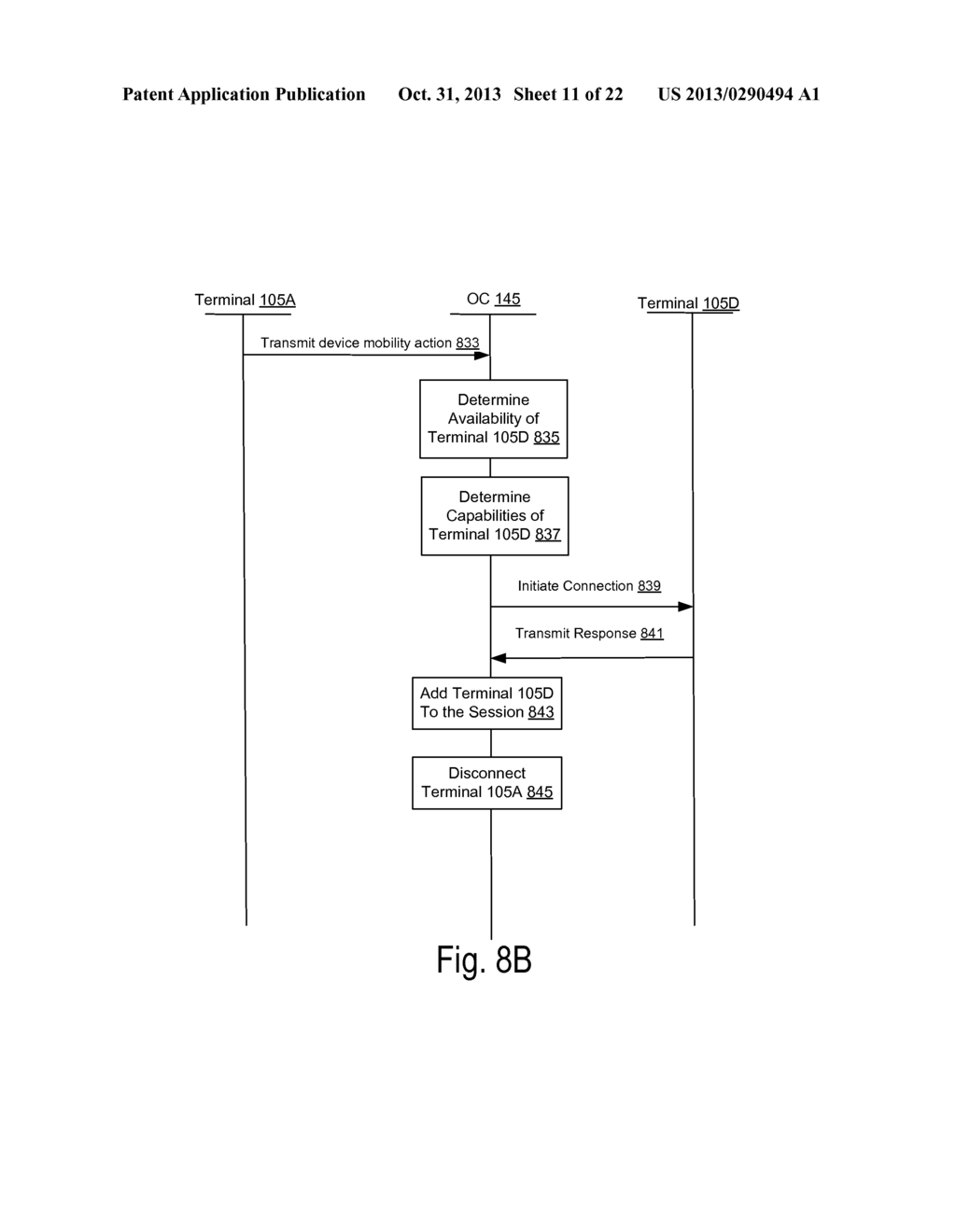 SESSION MANAGEMENT FOR COMMUNICATION IN A HETEROGENEOUS NETWORK - diagram, schematic, and image 12