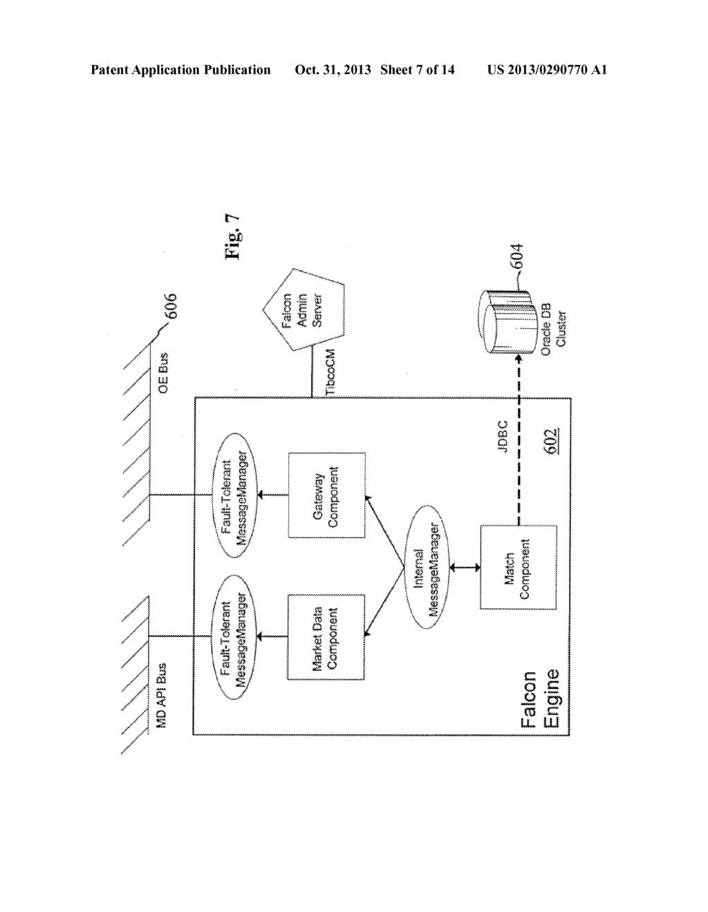 Match Server for a Financial Exchange Having Fault Tolerant Operation - diagram, schematic, and image 08