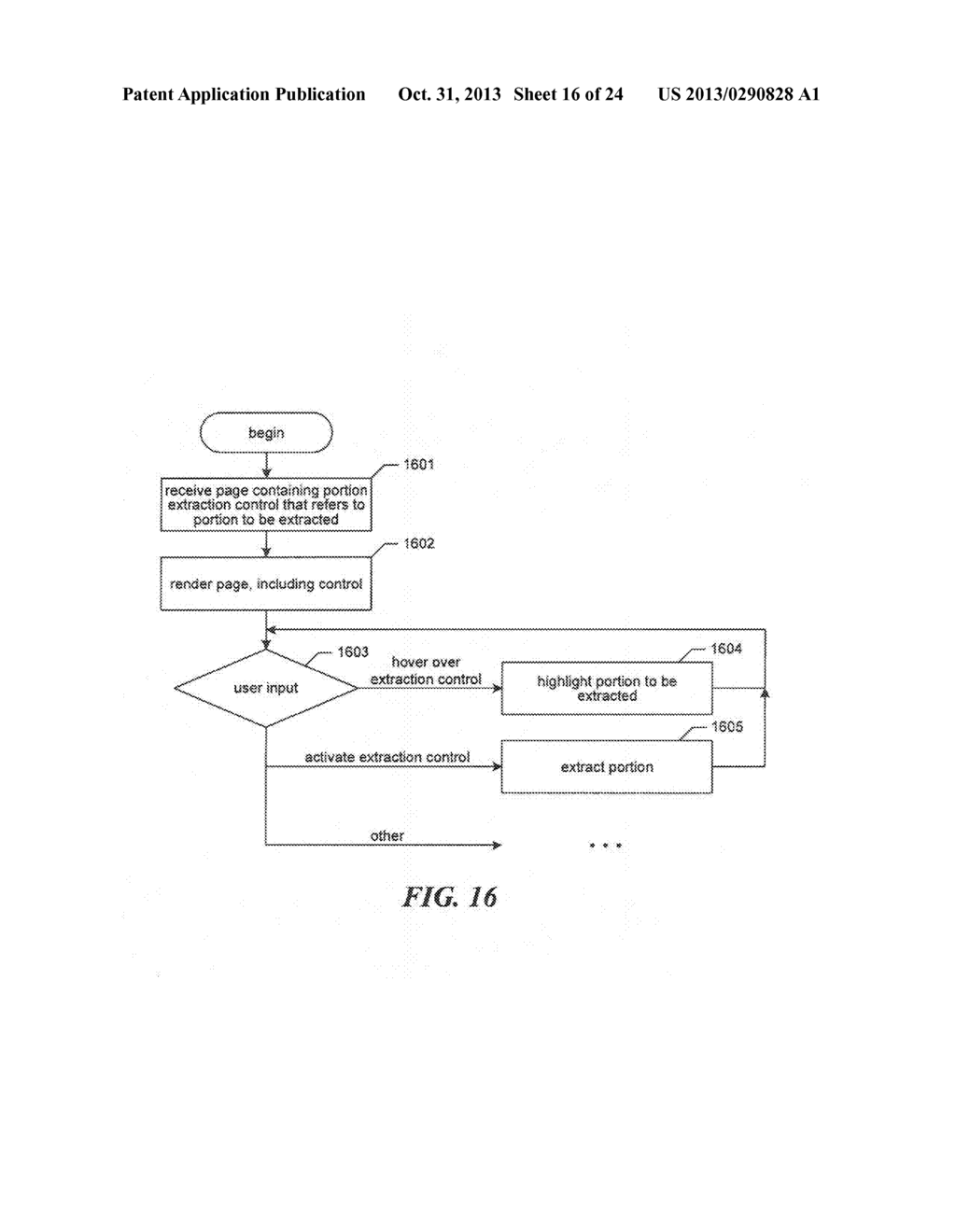 EXTRACTING A PORTION OF A DOCUMENT, SUCH AS A WEB PAGE - diagram, schematic, and image 17