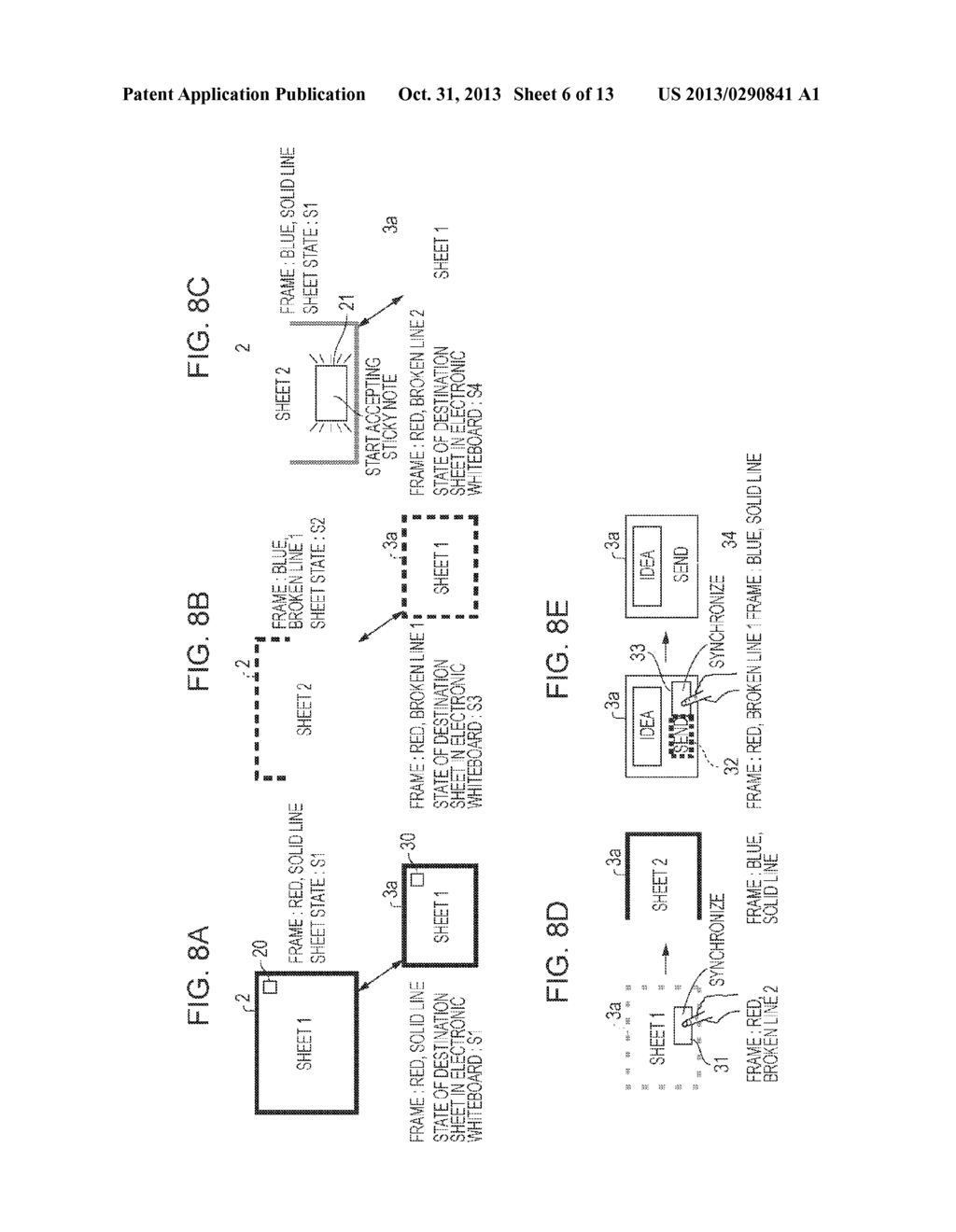 NON-TRANSITORY COMPUTER READABLE MEDIUM, VIRTUAL-SHEET MANAGEMENT     APPARATUS, AND VIRTUAL-SHEET MANAGEMENT METHOD - diagram, schematic, and image 07