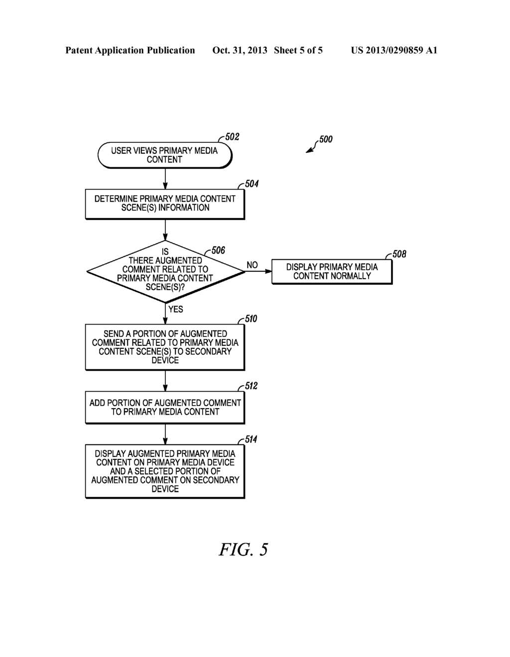 METHOD AND DEVICE FOR AUGMENTING USER-INPUT INFORMATION REALTED TO MEDIA     CONTENT - diagram, schematic, and image 06