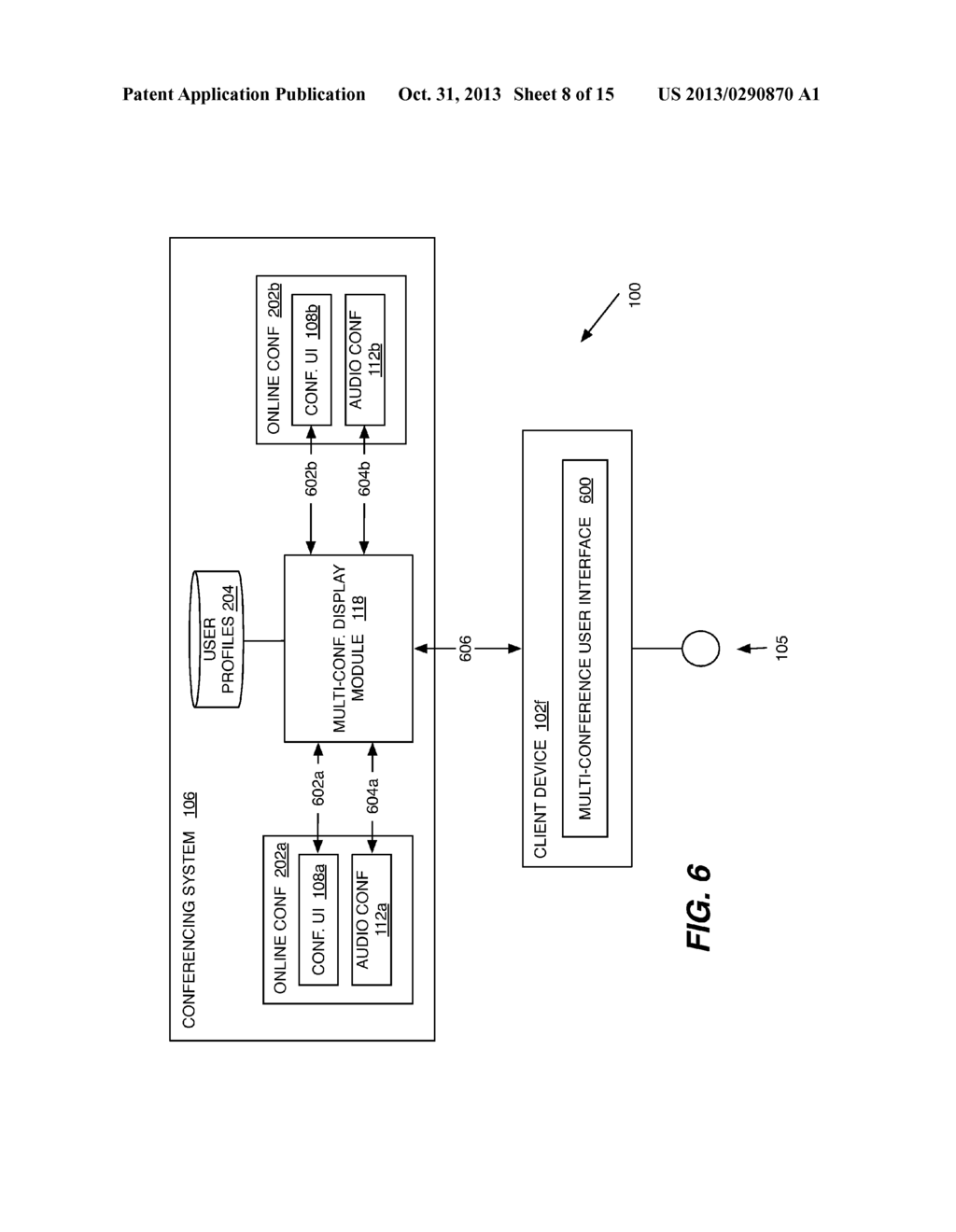 Inter-Conference Alerts for Simultaneous Online Conferences - diagram, schematic, and image 09