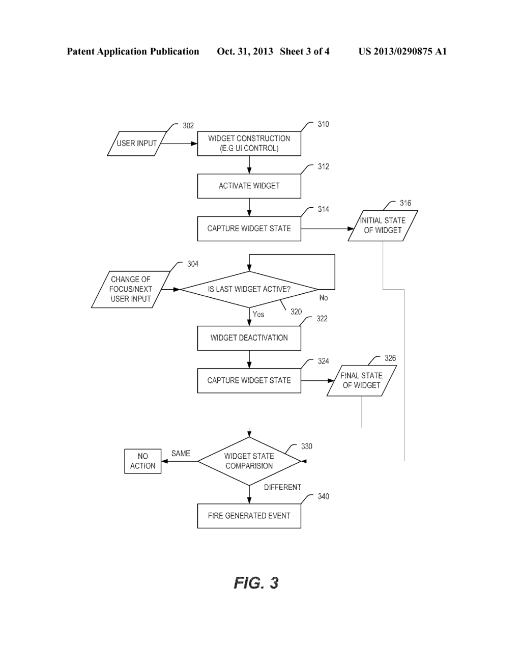 DYNAMIC EVENT GENERATION FOR USER INTERFACE CONTROL - diagram, schematic, and image 04