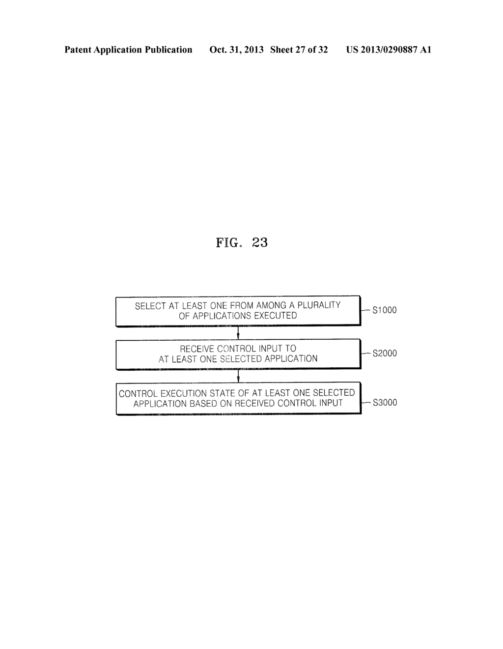 METHOD AND TERMINAL FOR DISPLAYING A PLURALITY OF PAGES,METHOD AND     TERMINAL FOR DISPLAYING A PLURALITY OF APPLICATIONS BEING EXECUTED ON     TERMINAL, AND METHOD OF EXECUTING A PLURALITY OF APPLICATIONS - diagram, schematic, and image 28