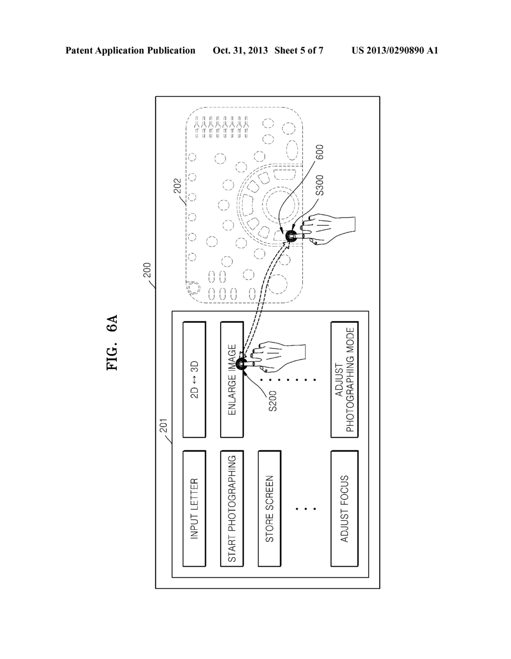 METHOD AND APPARATUS FOR DISPLAYING FUNCTION OF BUTTON OF ULTRASOUND     APPARATUS ON THE BUTTON - diagram, schematic, and image 06