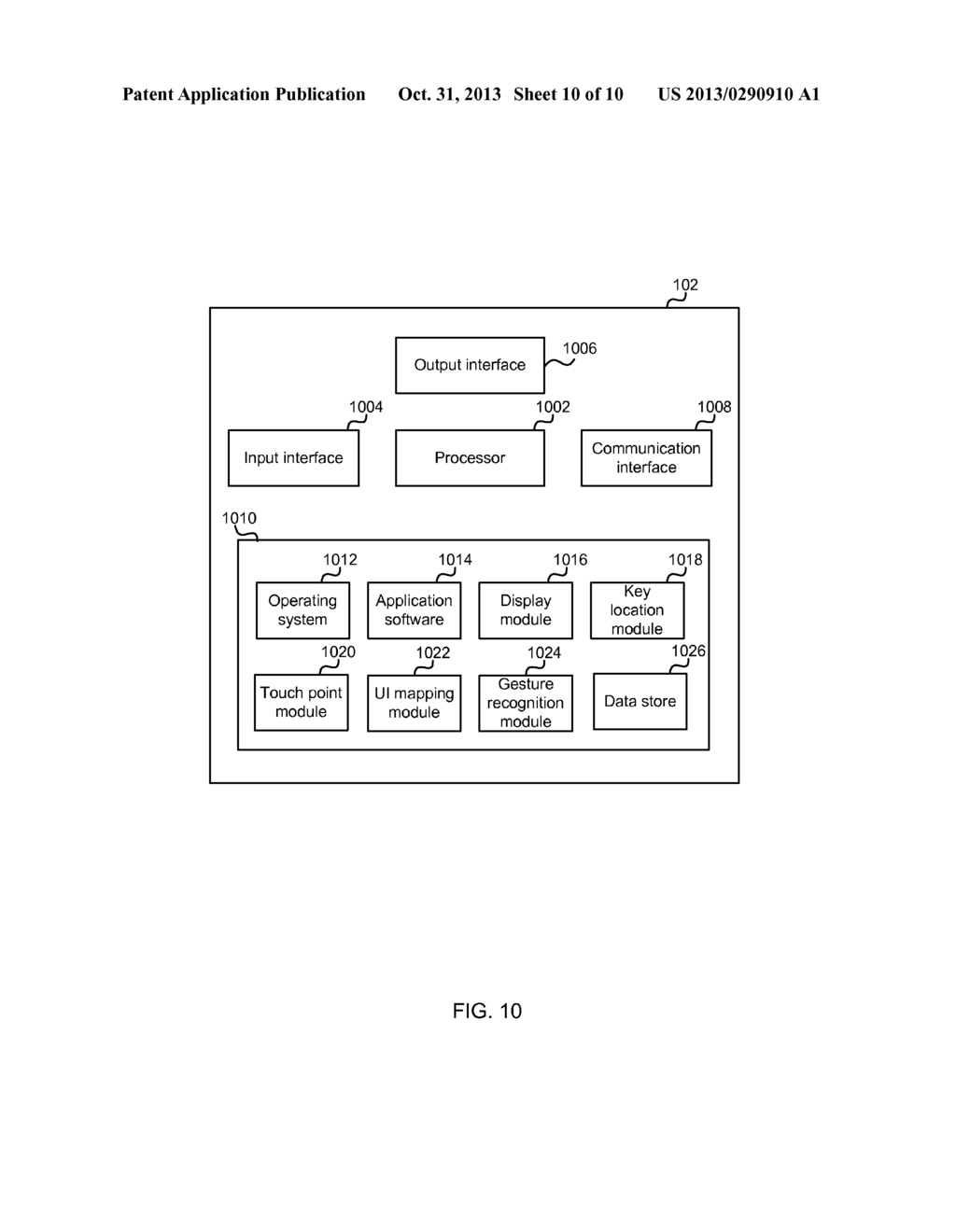 USER INTERFACE CONTROL USING A KEYBOARD - diagram, schematic, and image 11