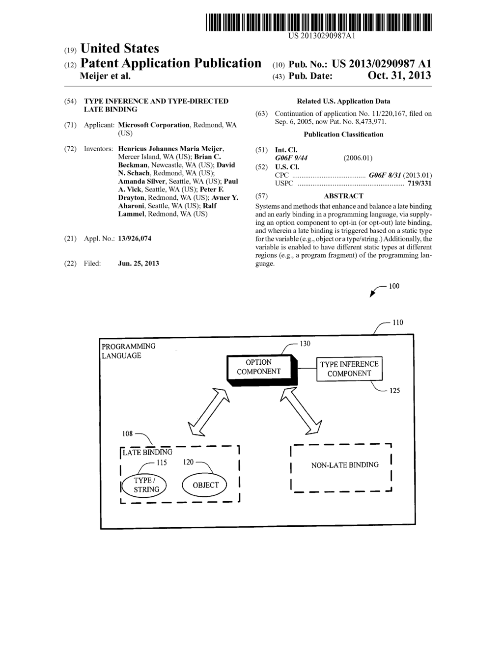 TYPE INFERENCE AND TYPE-DIRECTED LATE BINDING - diagram, schematic, and image 01