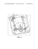 OPTICAL DISC DEVICE HAVING A BLCOKING MEANS FOR ITS OPTICAL PICKUP UNIT diagram and image