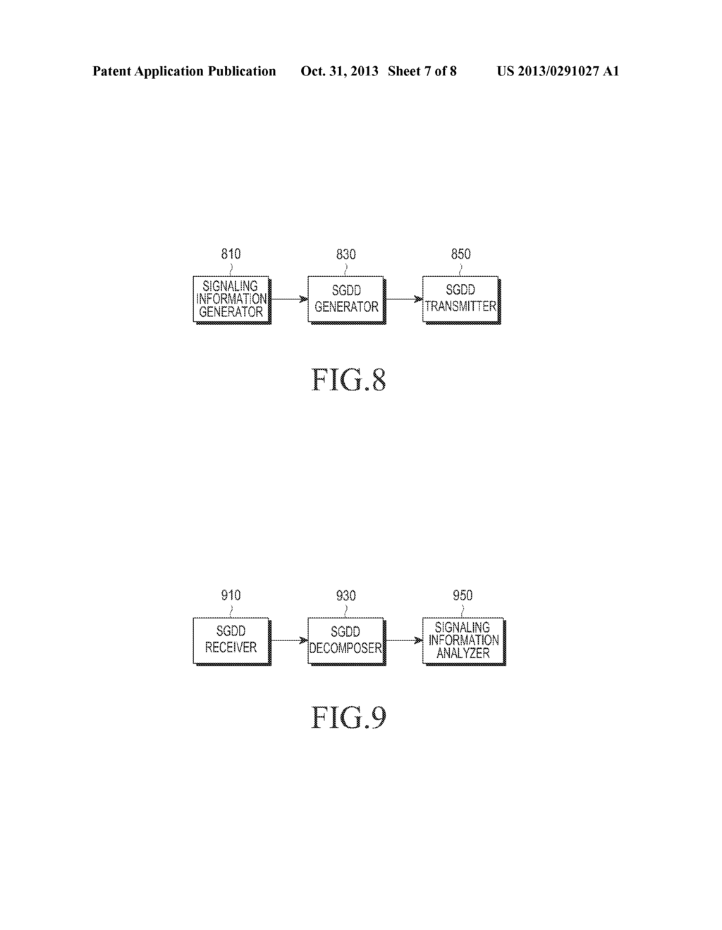 APPARATUS AND METHOD FOR TRANSMITTING AND RECEIVING SIGNALING INFORMATION     IN A DIGITAL BROADCASTING SYSTEM - diagram, schematic, and image 08