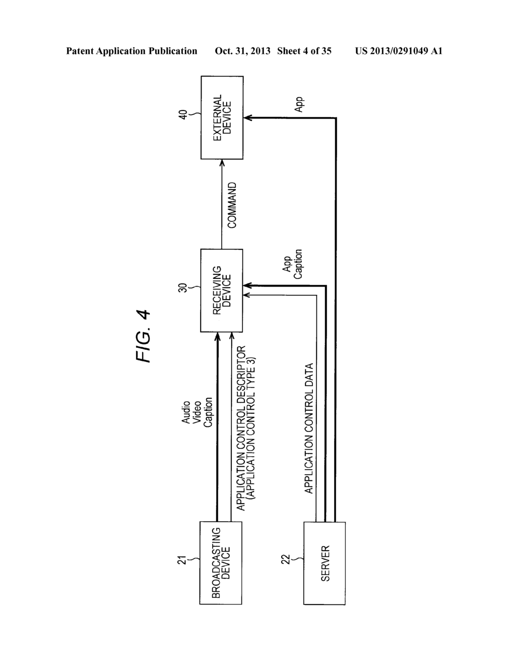 RECEIVING DEVICE, RECEIVING METHOD, PROVIDING DEVICE, PROVIDING METHOD,     PROGRAMS, AND BROADCASTING SYSTEM - diagram, schematic, and image 05